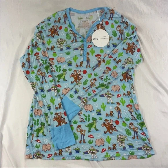 Little Sleepies Toy Story Womens Top M - Picture 2 of 4